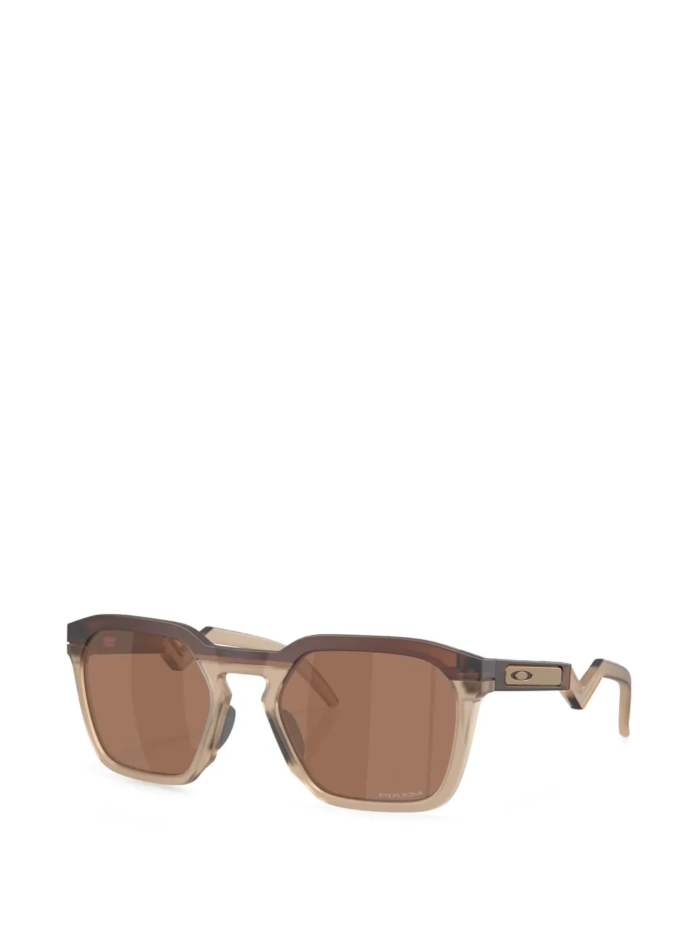 Oakley HSNT zonnebril met geometrisch montuur Bruin