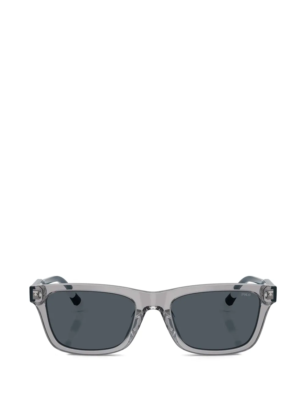 POLO RALPH LAUREN EYEWEAR Occhiali da sole rettangolari - Grigio