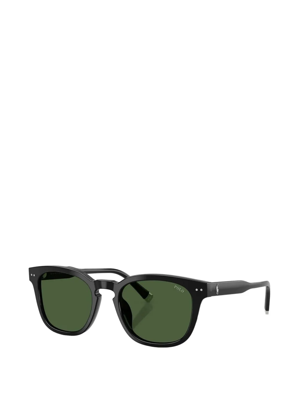 POLO RALPH LAUREN EYEWEAR Zonnebril met vierkant montuur Zwart
