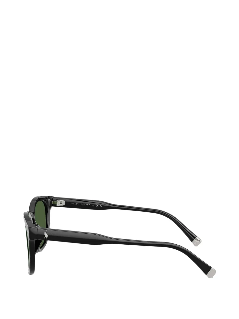 POLO RALPH LAUREN EYEWEAR Zonnebril met vierkant montuur Zwart