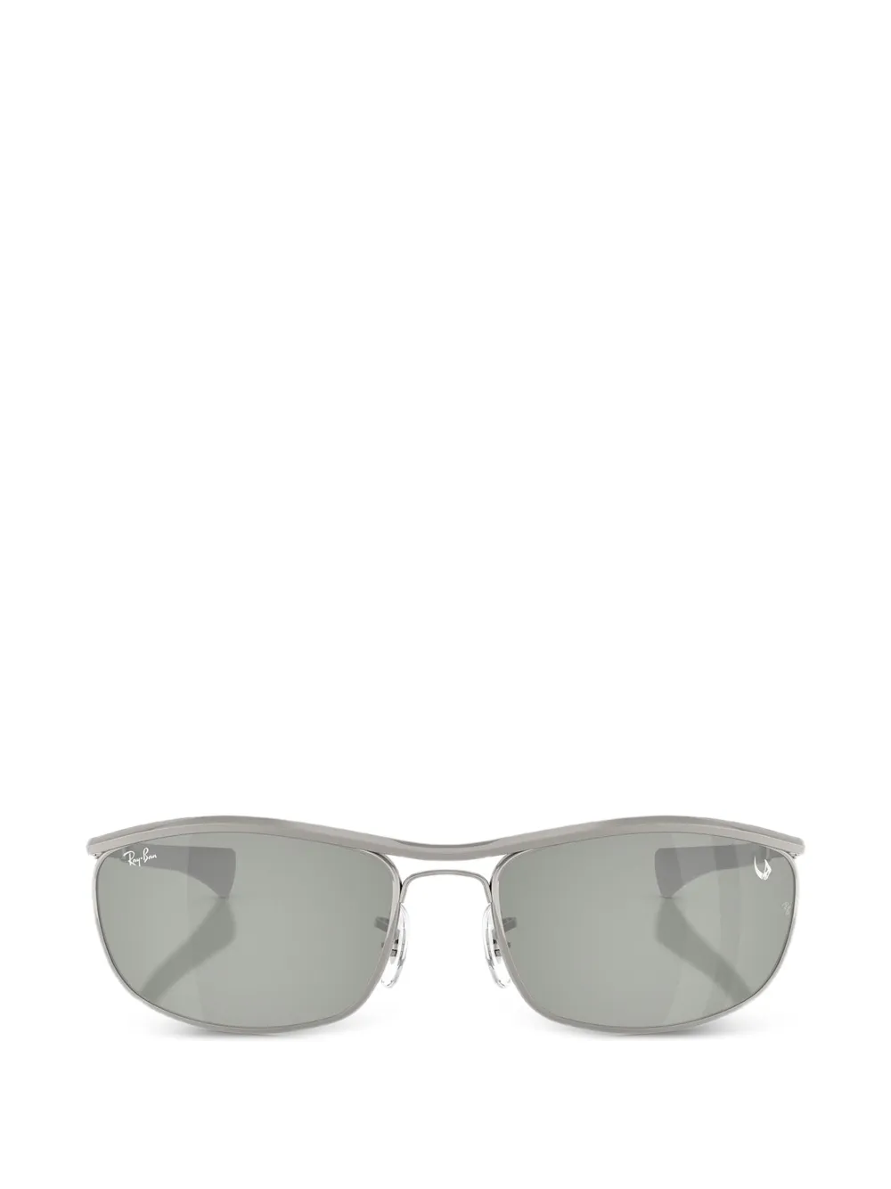 Ray-Ban Occhiali da sole squadrati Olympian I Deluxe - Argento