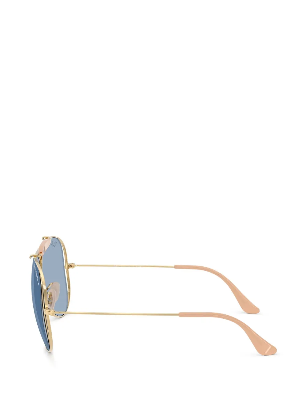 Ray-Ban x Dolce & Gabbana zonnebril met topbrug Goud