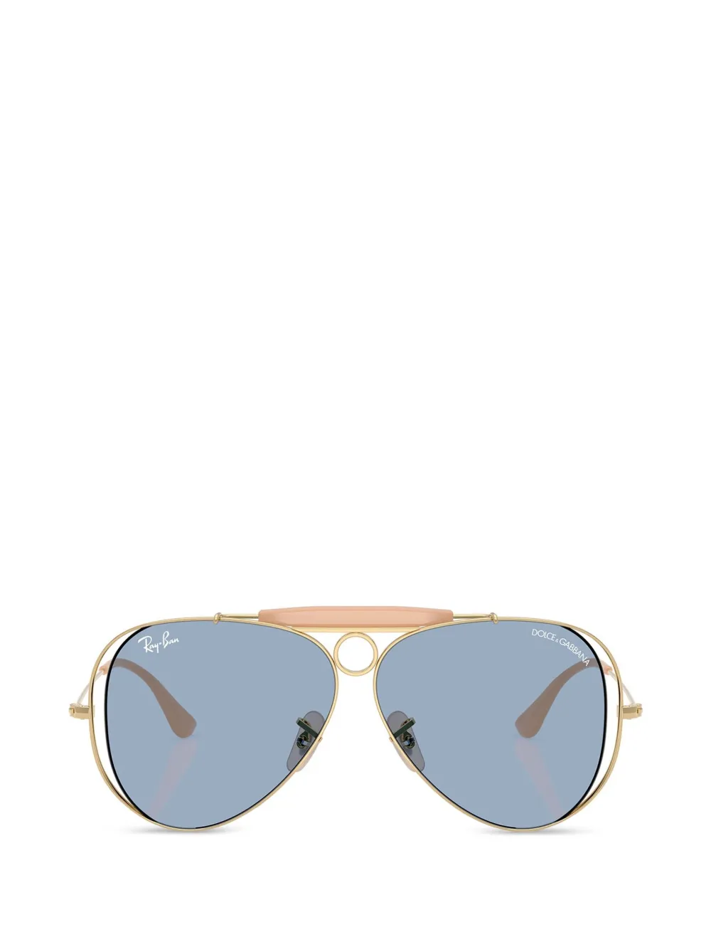 Ray-Ban Occhiali da sole con ponte - Oro