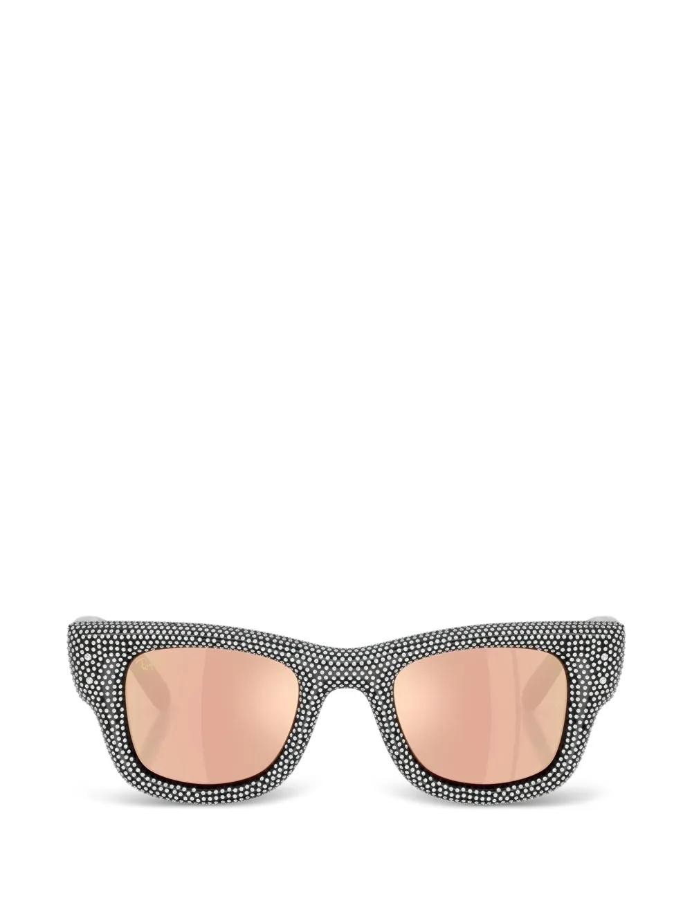 Ray-Ban Occhiali da sole Wayfarer con cristalli - Grigio