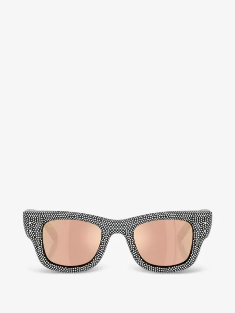 Ray-Ban Occhiali da sole Wayfarer con cristalli