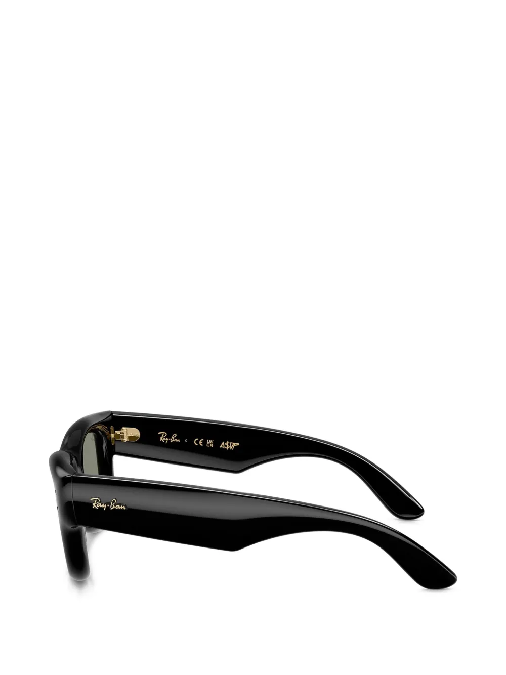 Ray-Ban Zonnebril met wayfer montuur Zwart