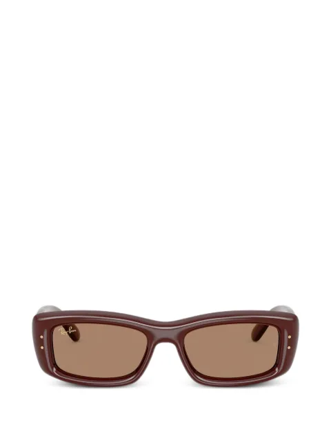 Ray-Ban lentes de sol con armazón rectangular