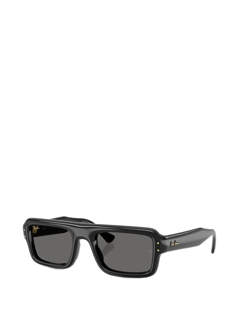 Ray-Ban Zonnebril met vierkant montuur Zwart