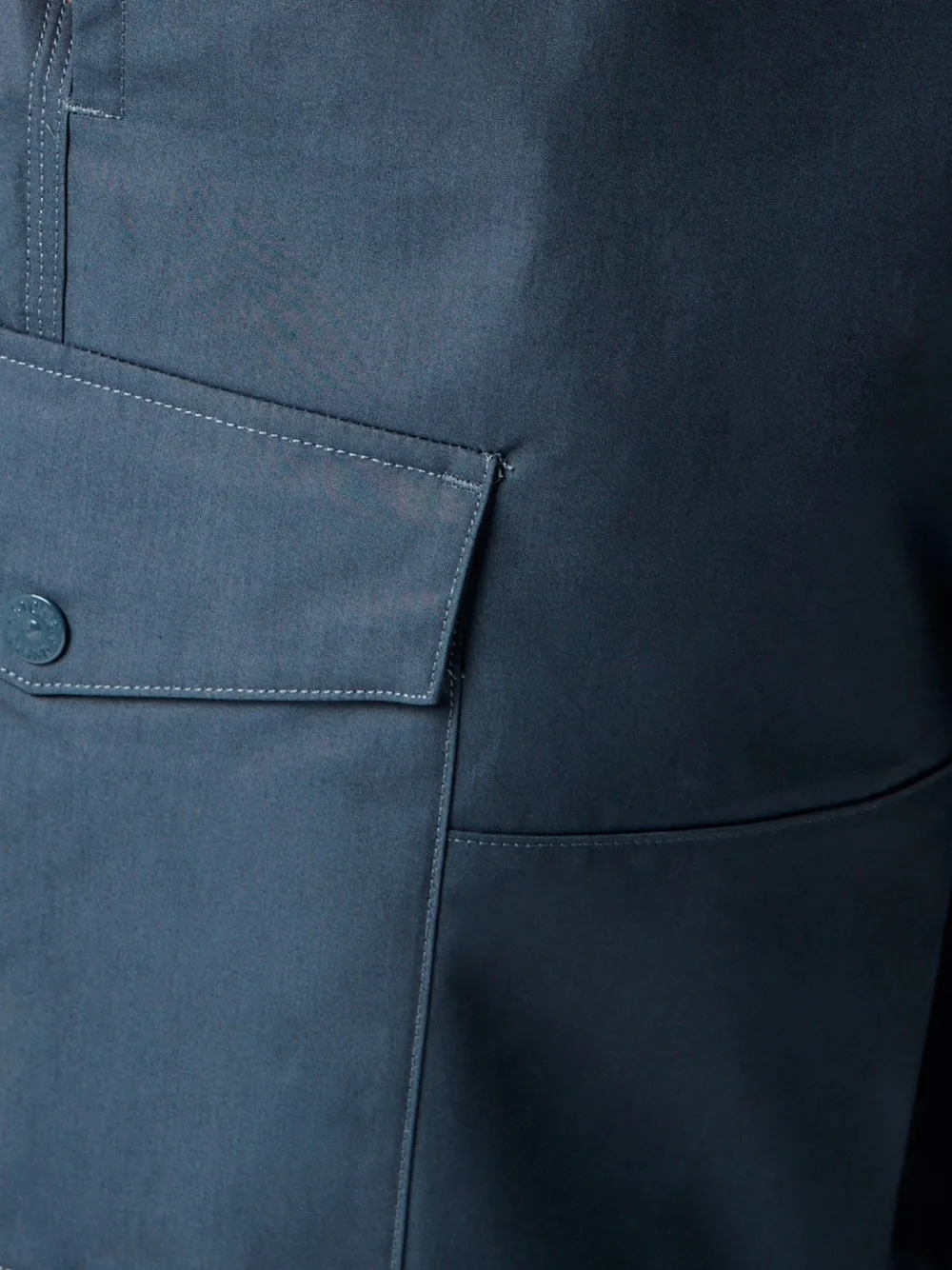 Stone Island 3100045 all-weather katoenen canvas_S.I. Ghost cargo broek Blauw