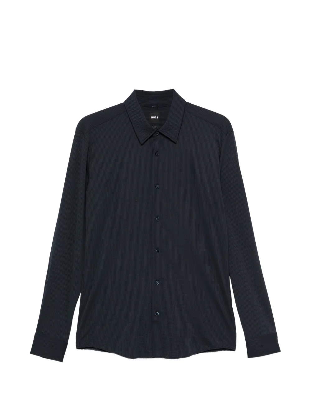 BOSS long-sleeve shirt - Blau