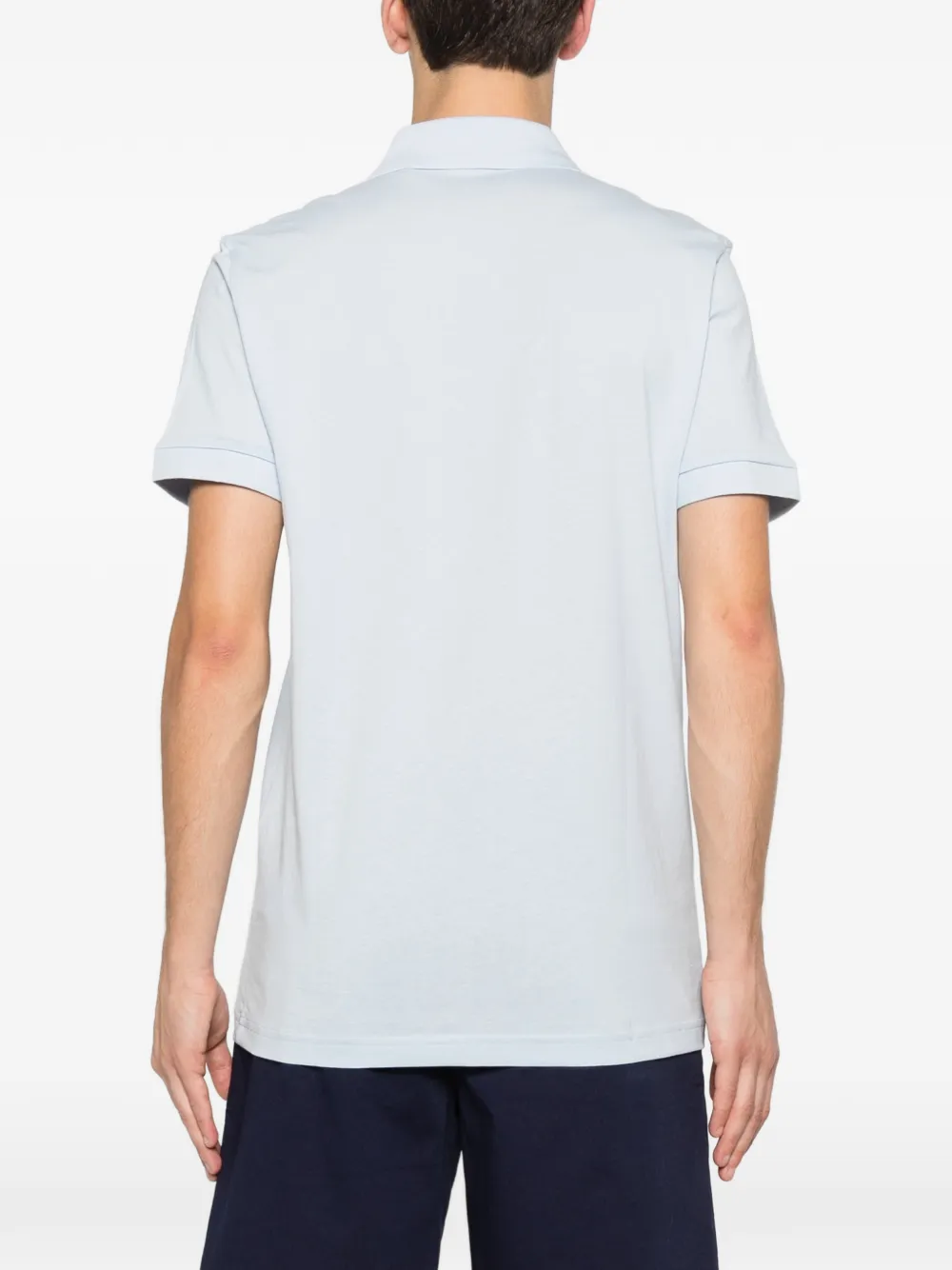 BOSS T-shirt met logoprint Blauw