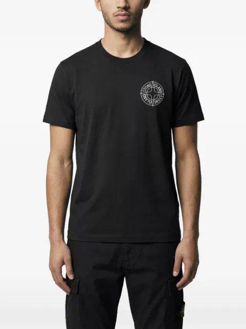 Stone Island t-shirt à détail de logo