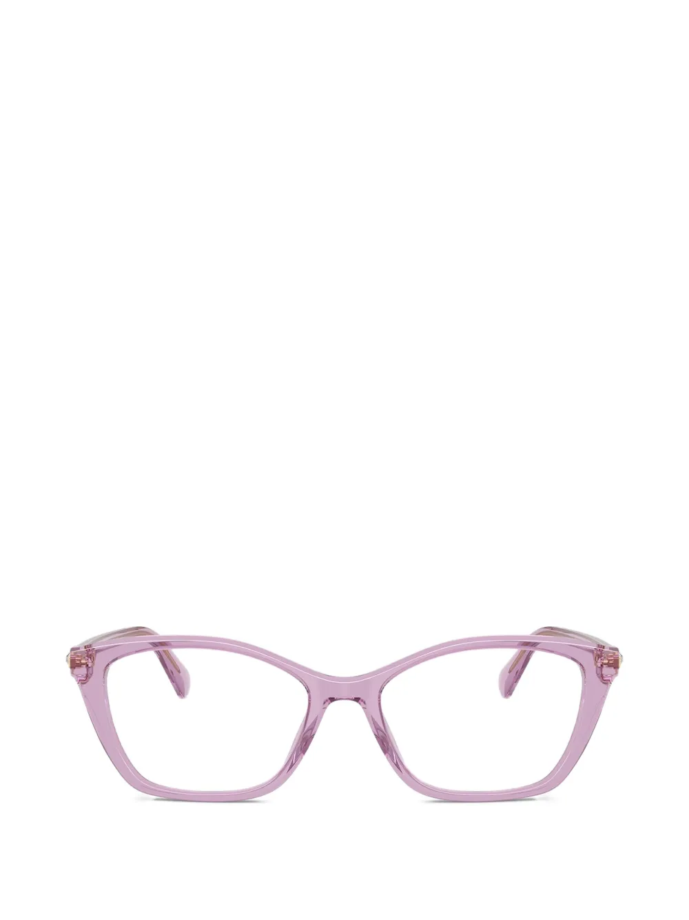 Swarovski Eyewear transparent geometic glasses · 54