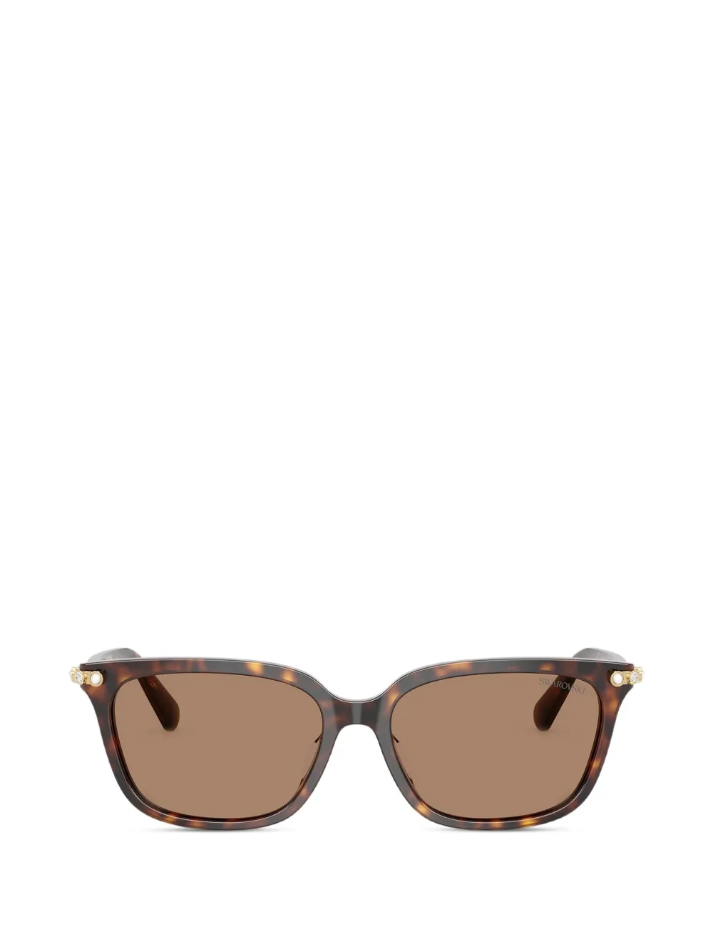 Swarovski Eyewear Occhiali da sole squadrati - Marrone