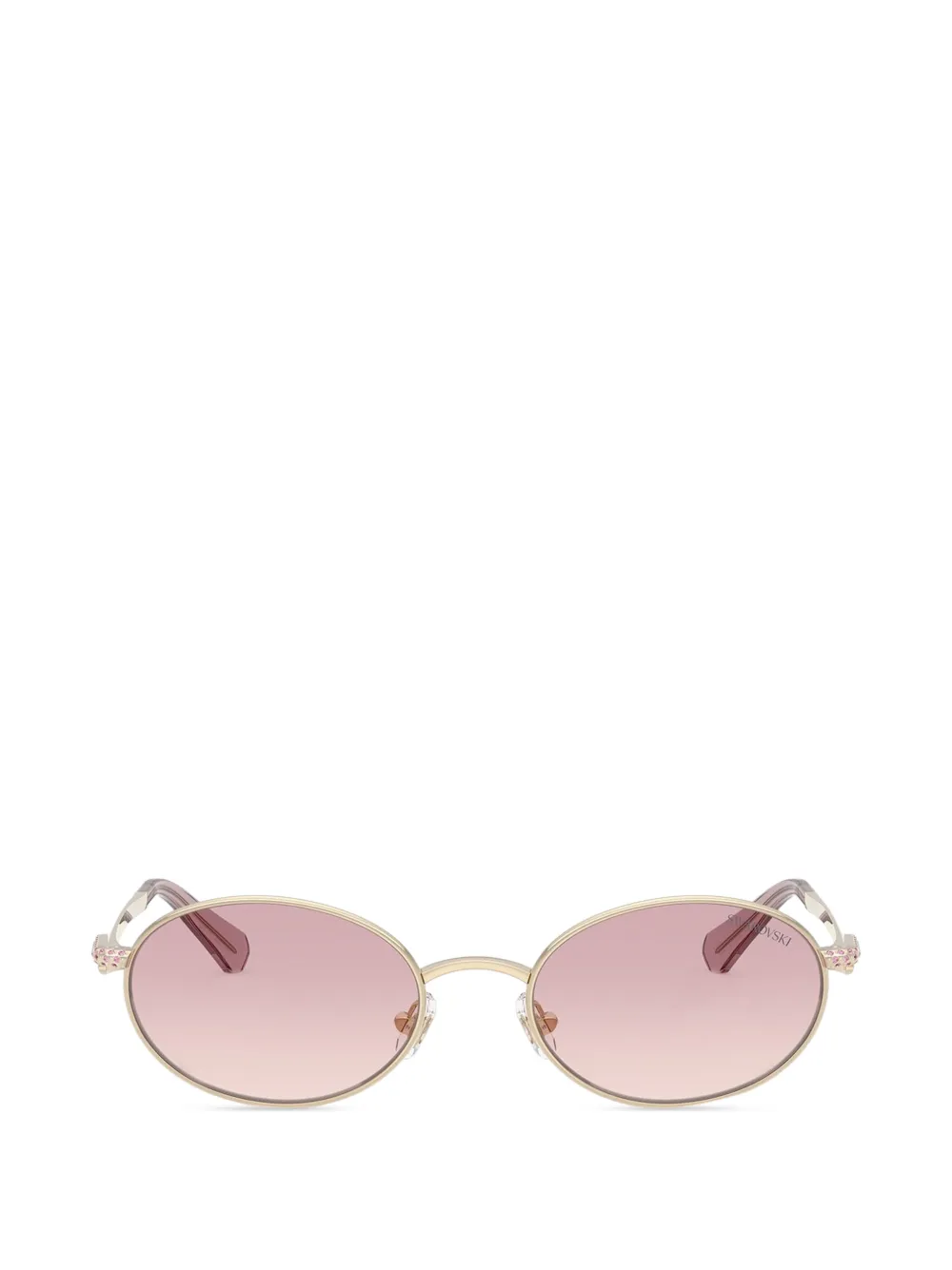 Swarovski Eyewear oval-frame sunglasses - Oro
