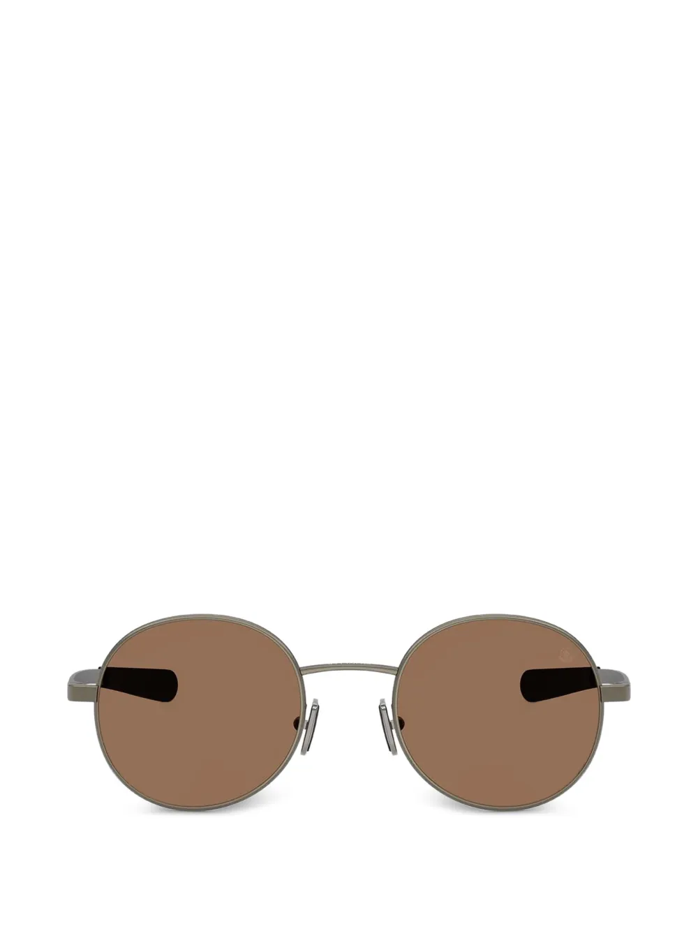 Moncler Eyewear matte centro round-frame sunglasses · 50