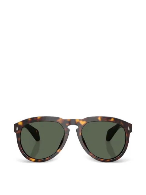 Moncler Eyewear havana round-frame sunglasses