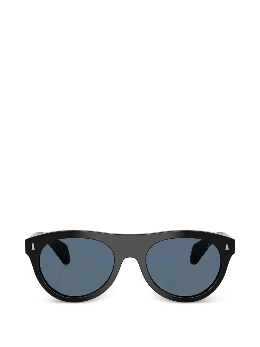 Moncler Eyewear Splash ラウンドフレーム サングラス | ブラック