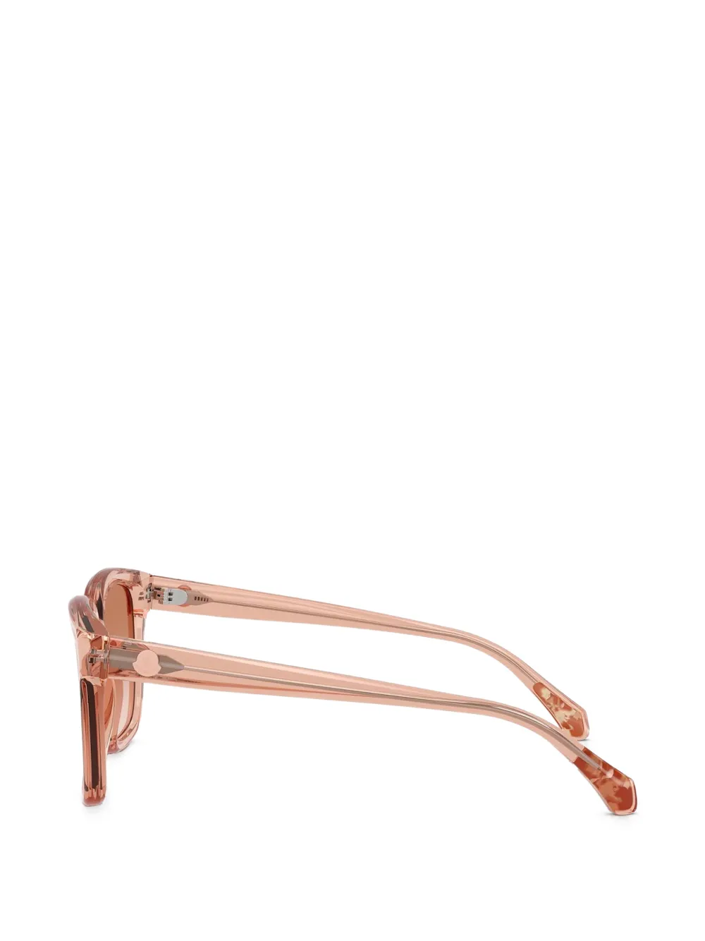 Moncler Eyewear Clasico zonnebril met vierkant montuur Roze