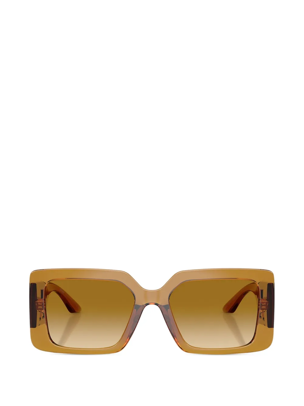 Versace Eyewear Occhiali da sole squadrati - Giallo