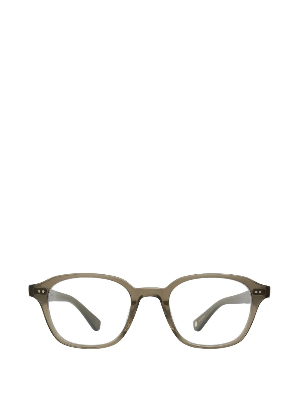 Garrett Leight Lachman geometric-frame glasses - Verde