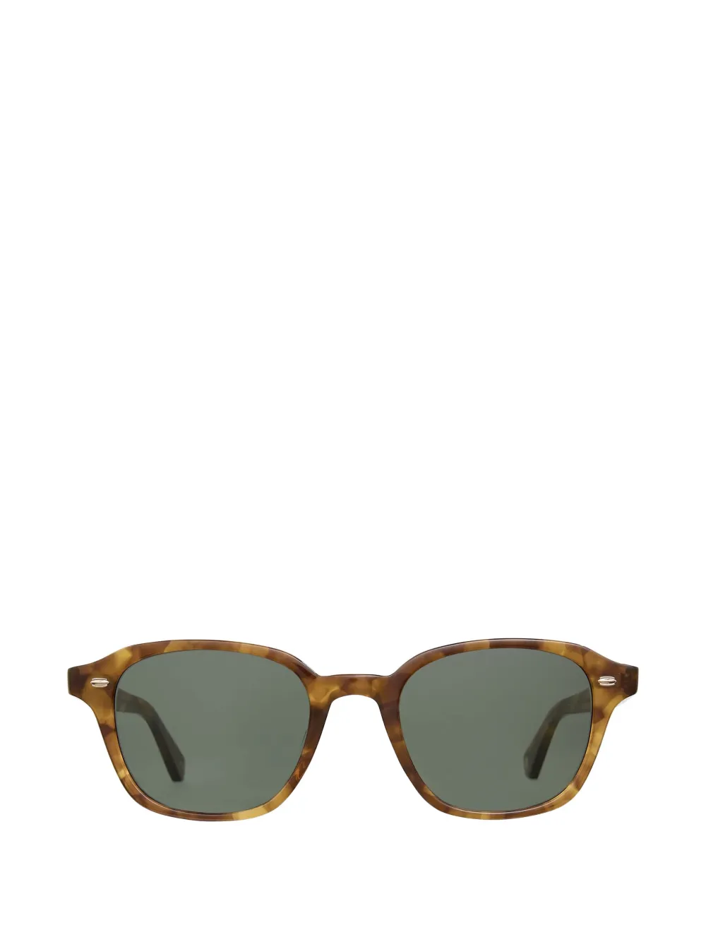 Garrett Leight Lachman geometric-frame sunglasses - Marrone