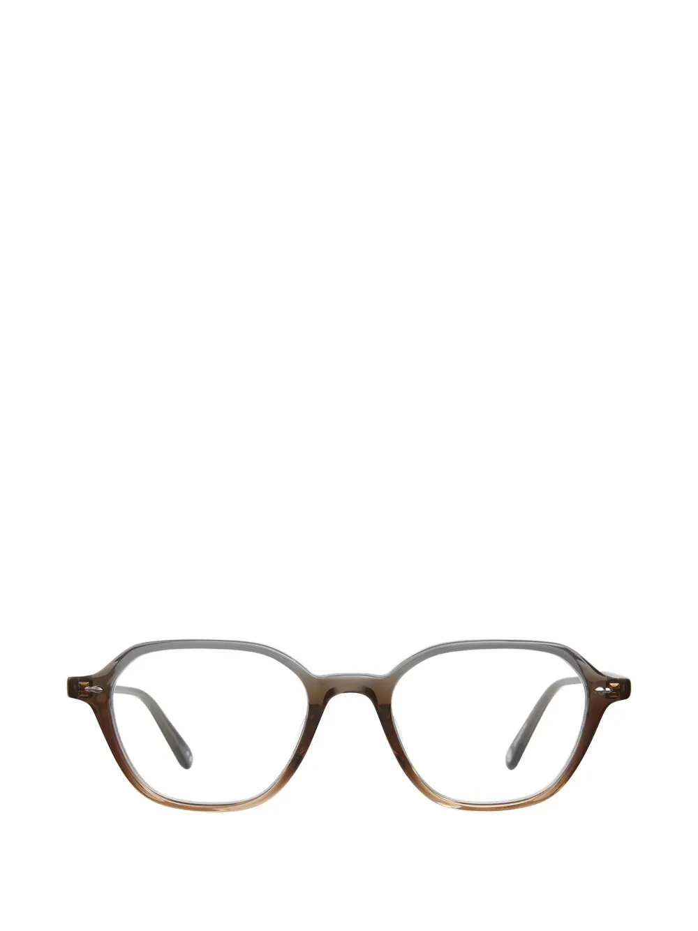 Garrett Leight Galloway geometric-frame glasses - Grigio