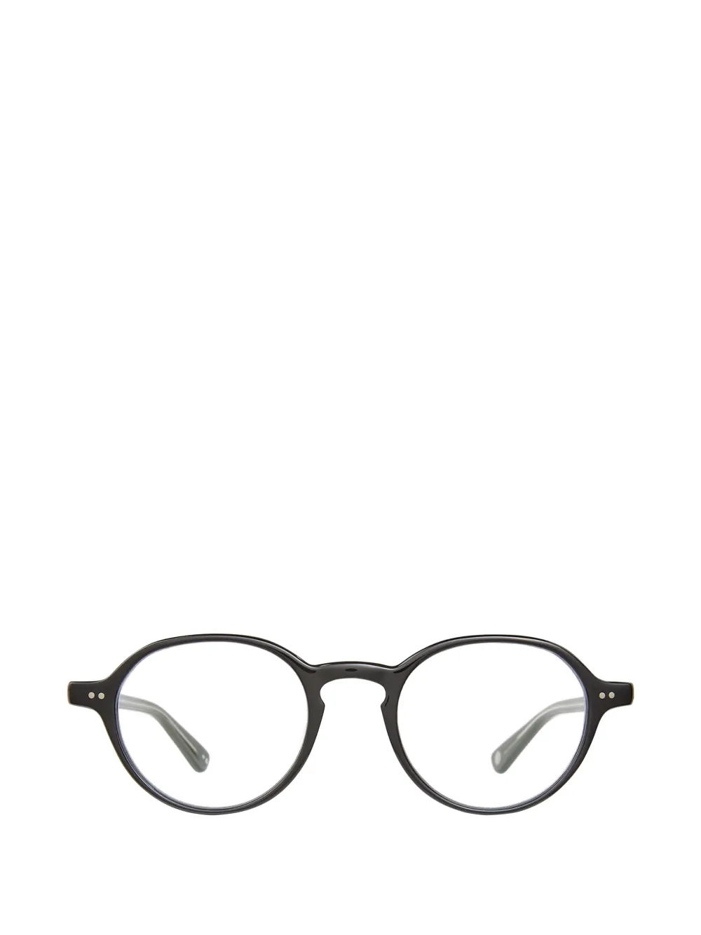 Garrett Leight Loma round-frame glasses - Nero
