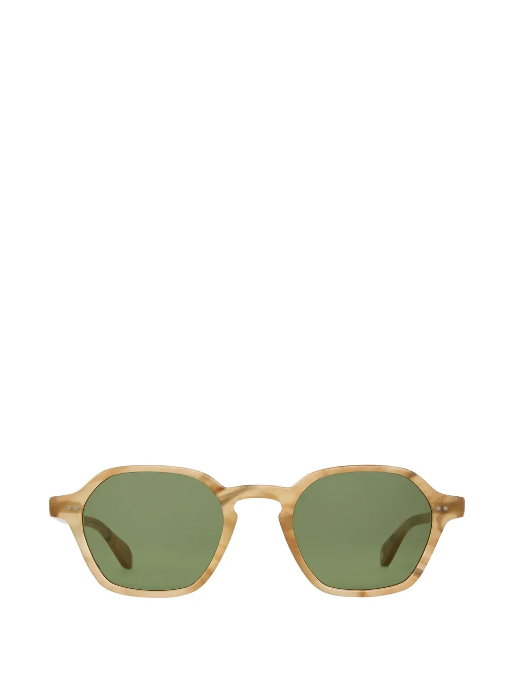 Garrett Leight Temescal geometric-frame sunglasses - Toni neutri