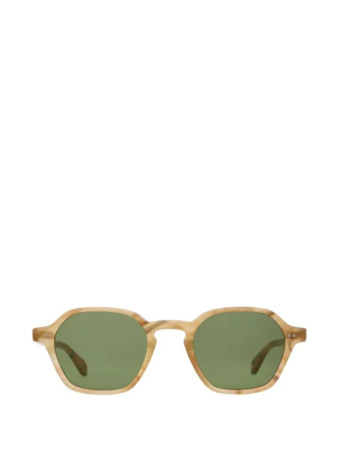 Garrett Leight Temescal geometric-frame sunglasses