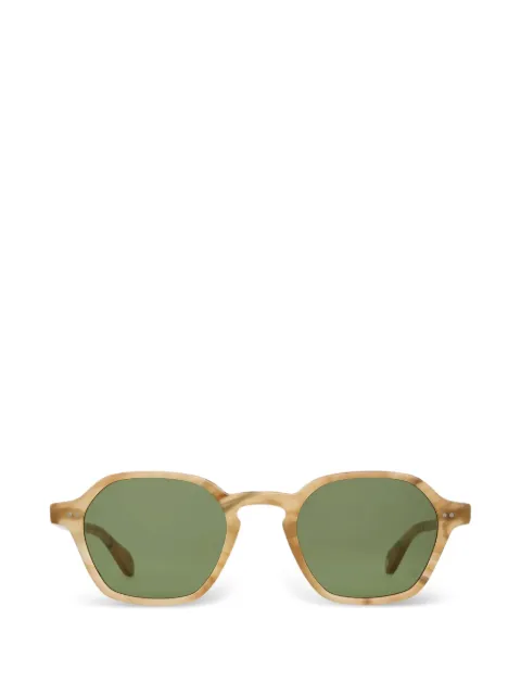 Garrett Leight Temescal geometric-frame sunglasses