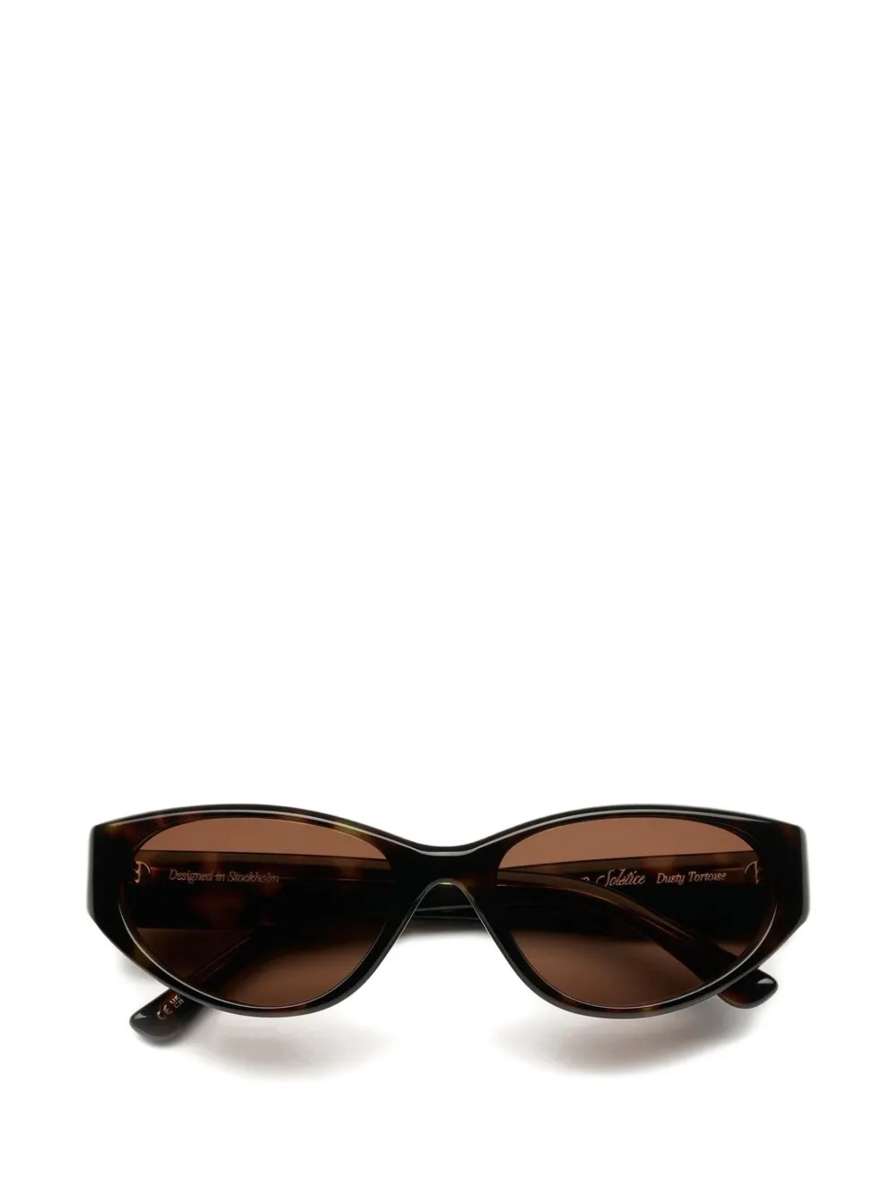 Chimi Solstice geometric-frame sunglasses - Marrone
