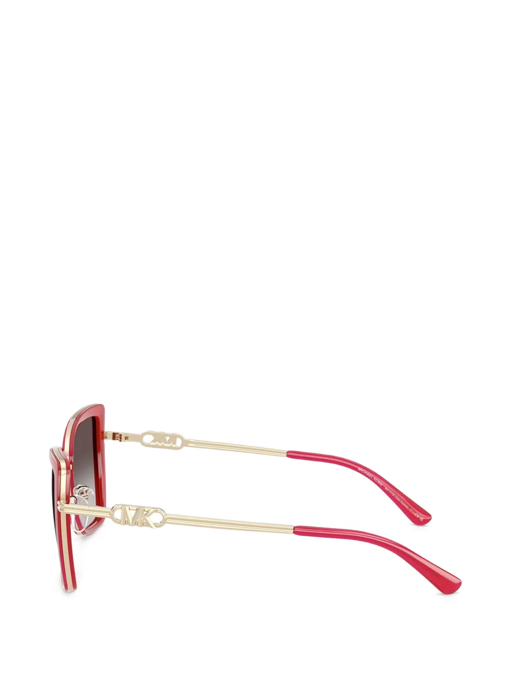 Michael Kors Kea Island zonnebril met cat-eye montuur Rood