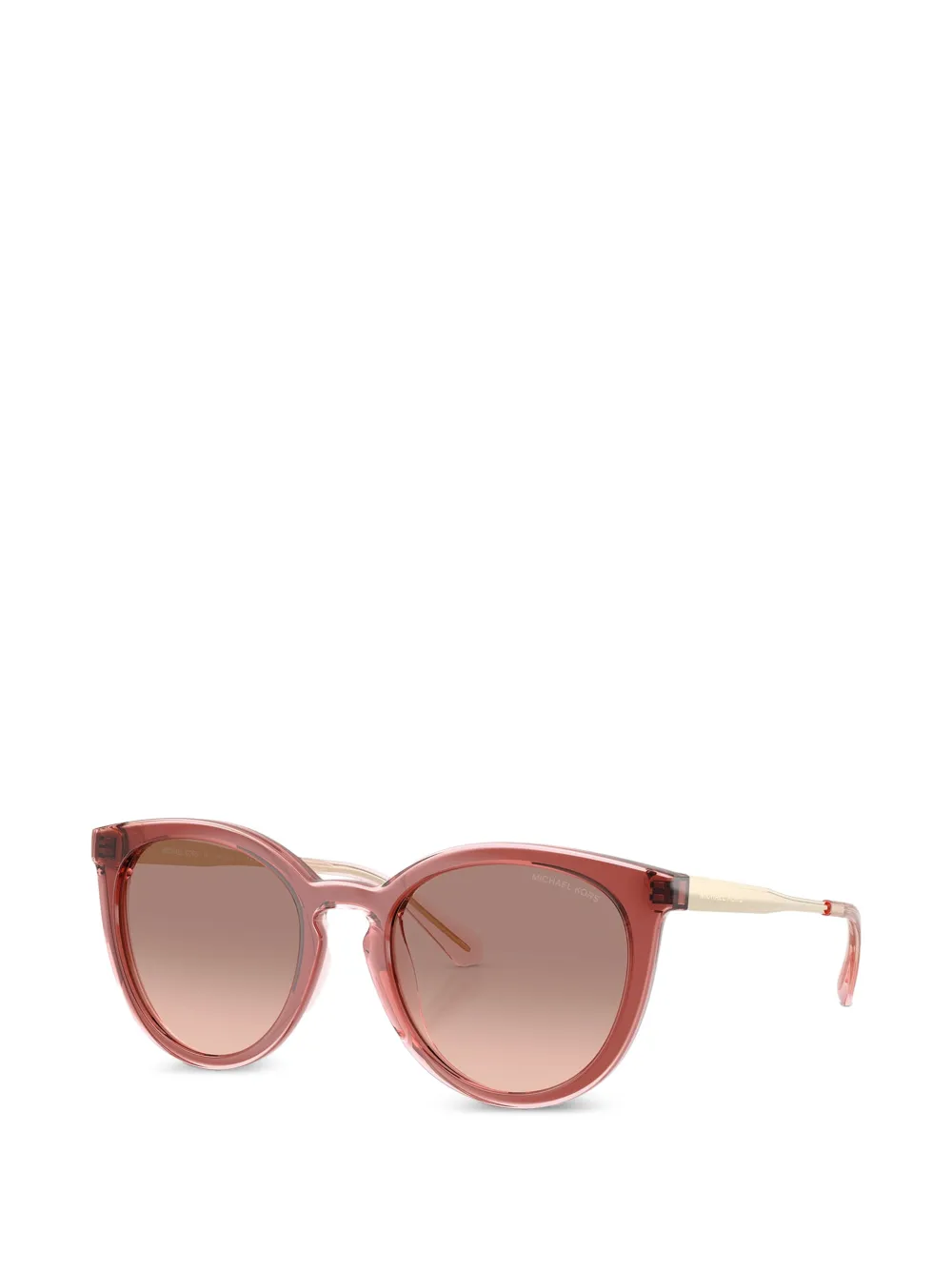 Michael Kors Tarifa zonnebril met geometrisch montuur Rood