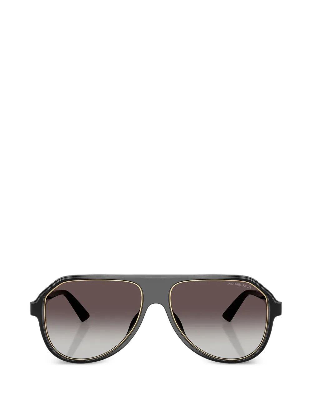 Michael Kors 몰로카이 브라운라인 선글라스 | 블랙 | Image 1