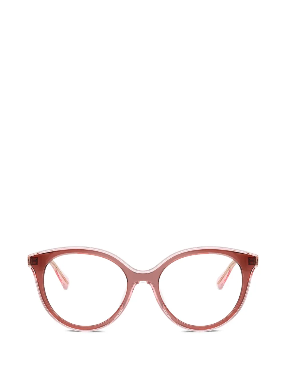 Michael Kors Sitges Brille mit runden Gläsern - Rosa