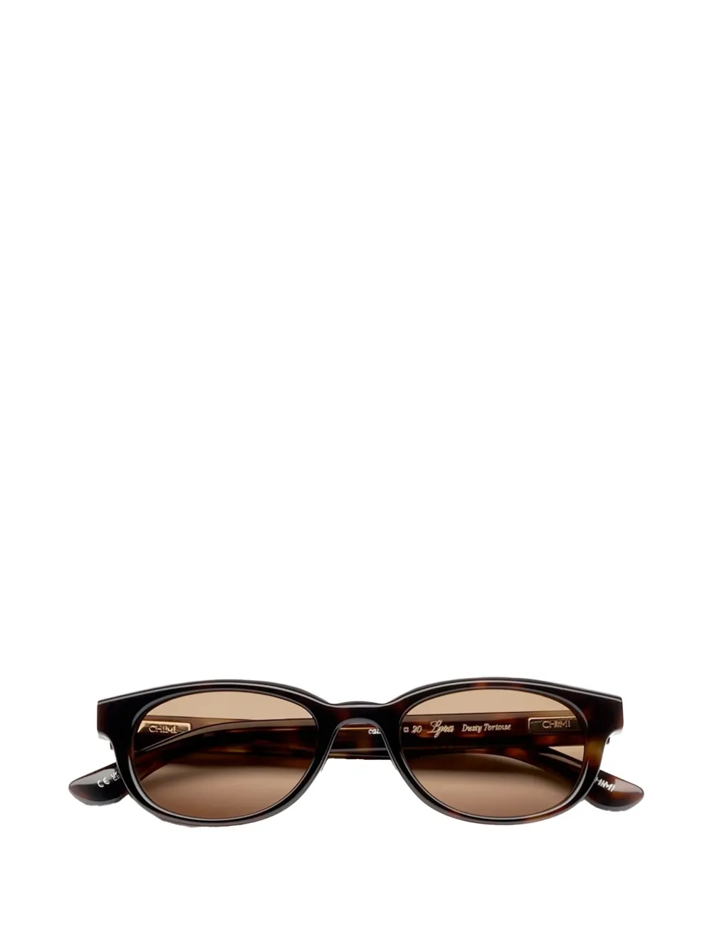 Chimi Lyra round sunglasses - Marrone