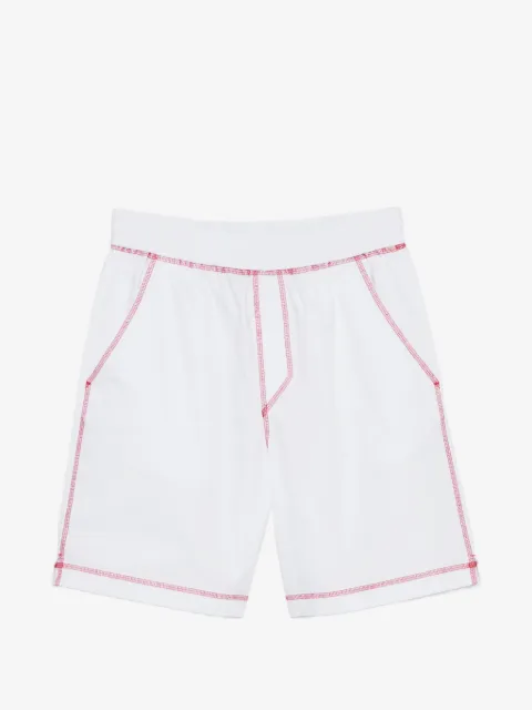 Fiorucci contrast-stitch shorts