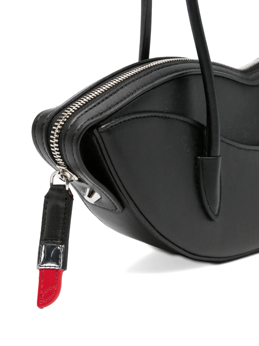 Fiorucci Lipvormige shopper Zwart