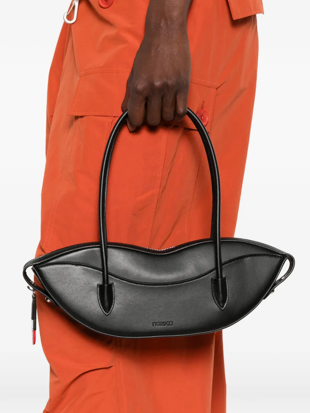 Fiorucci Lipvormige shopper Zwart