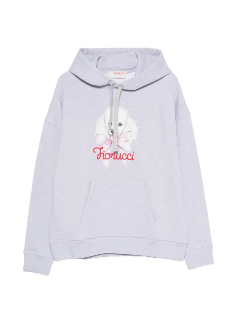 Fiorucci poodle-print hoodie
