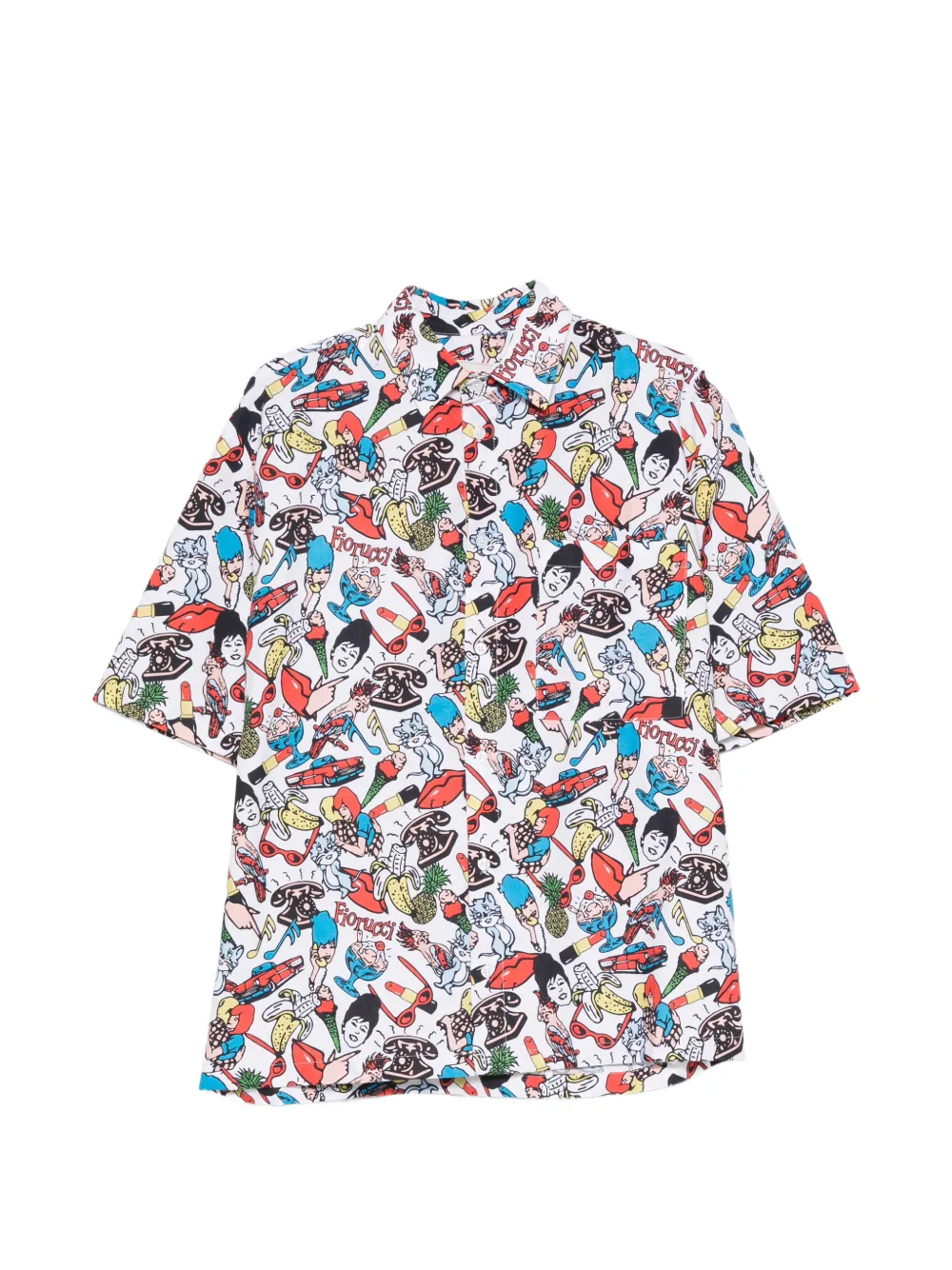 Fiorucci short-sleeve shirt - Bianco