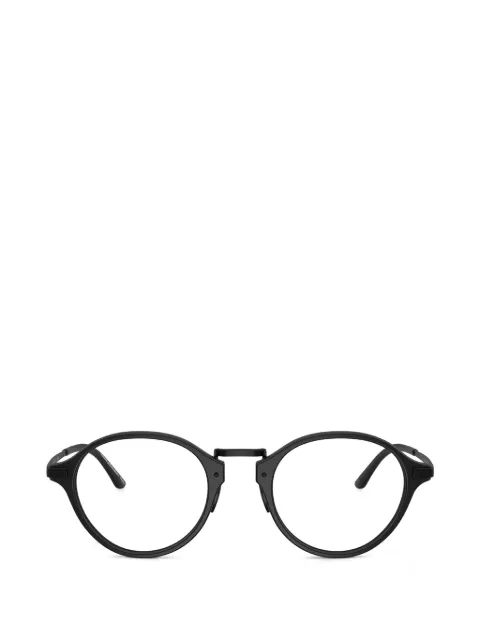 Giorgio Armani round-frame glasses