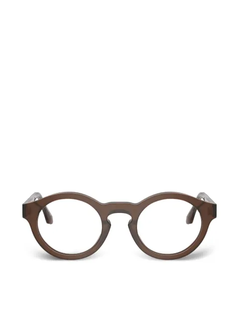 Giorgio Armani round-frame glasses