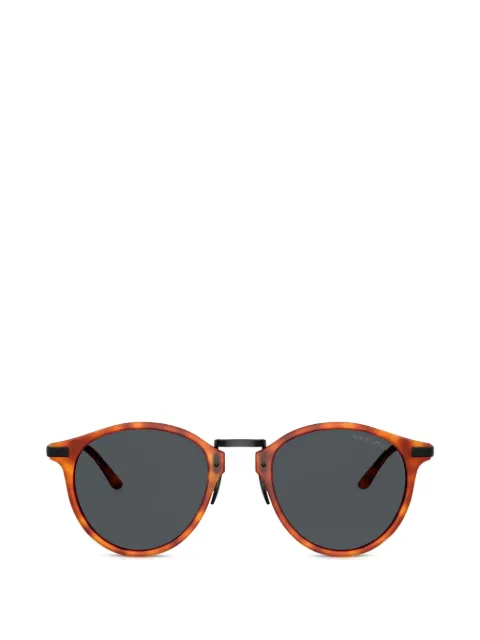 Giorgio Armani round-frame tortoiseshell sunglasses