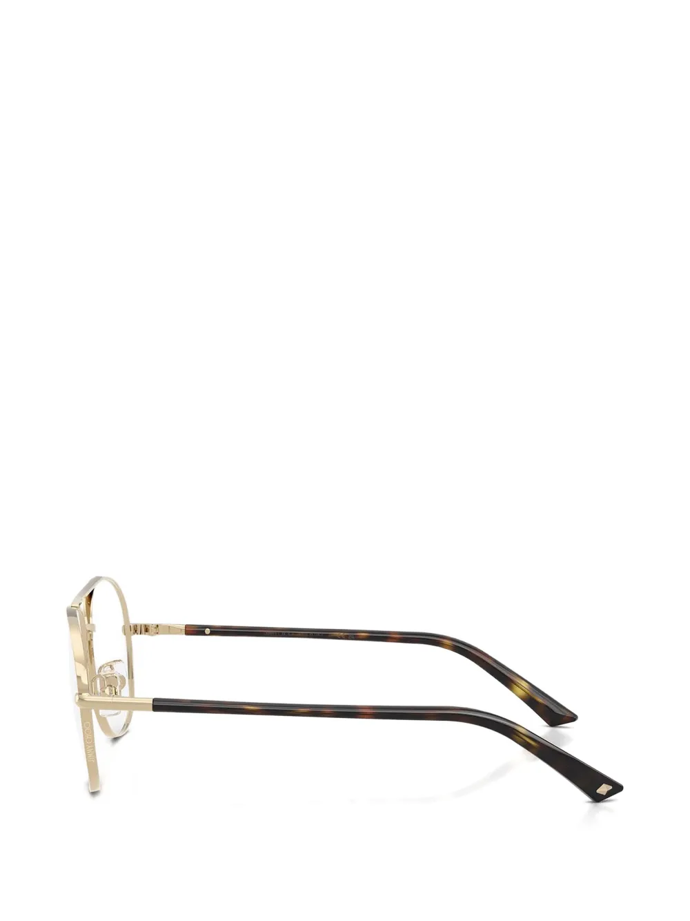 Jimmy Choo Eyewear Bril met piloten montuur Goud