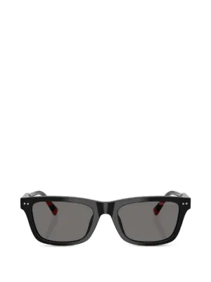 Oakley Targetline スクエアフレーム サングラス | ブラック | FARFETCH JP