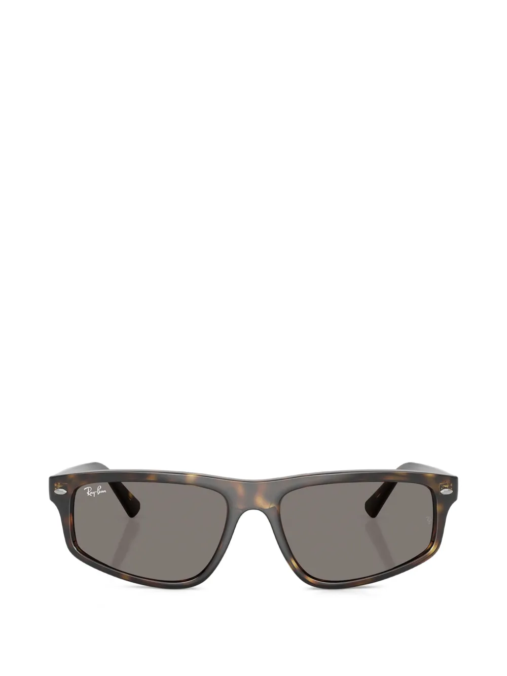 Ray-Ban Havana rectangle-frame sunglasses