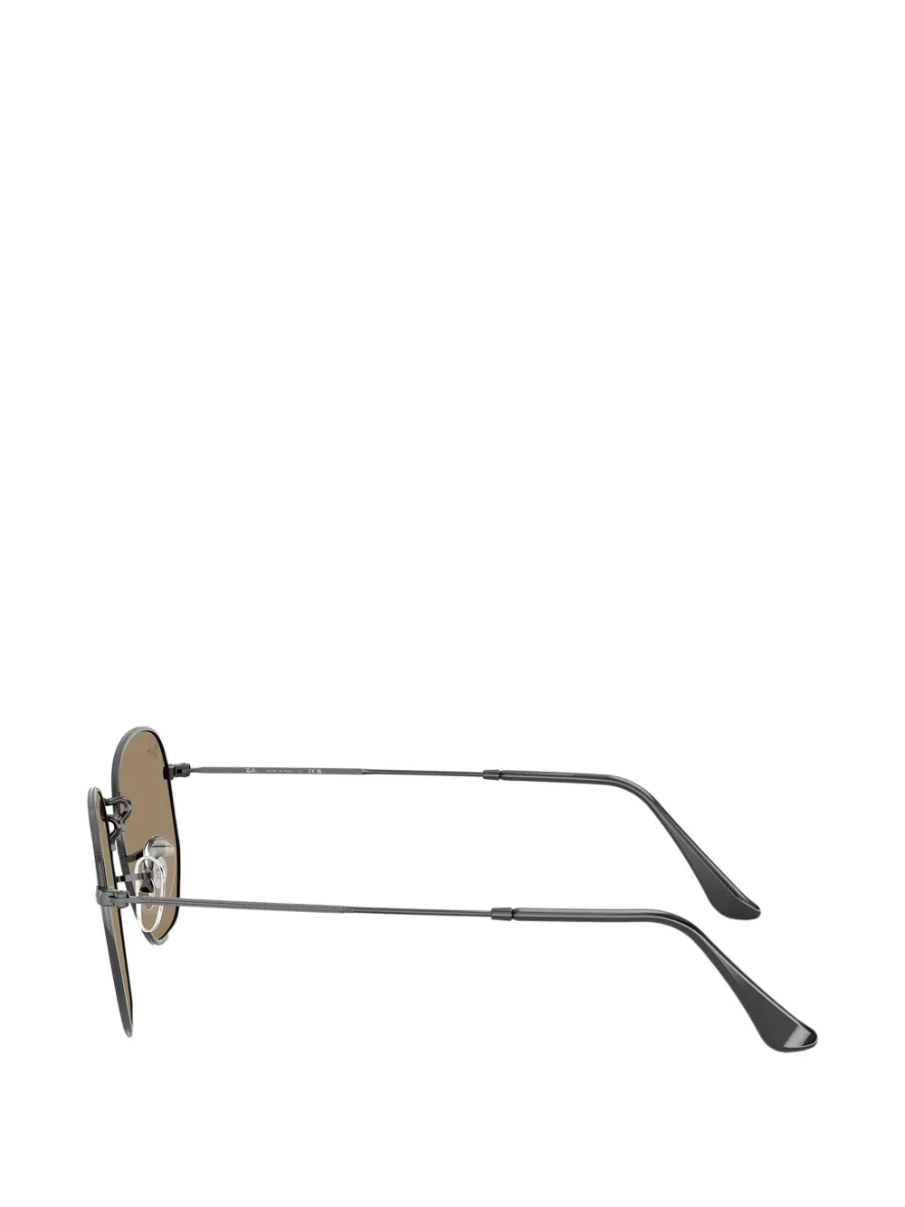 Ray-Ban Zonnebril met geometrisch montuur Zwart