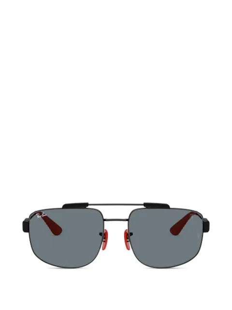 Ray-Ban x Ferrari square-frame browline sunglasses